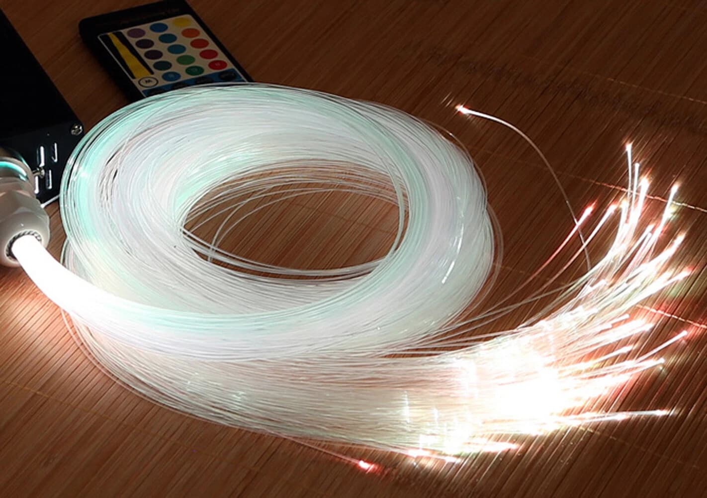 Fiber Optic Roll For Celing & Wall Star Decoration | Available in Multiple Size